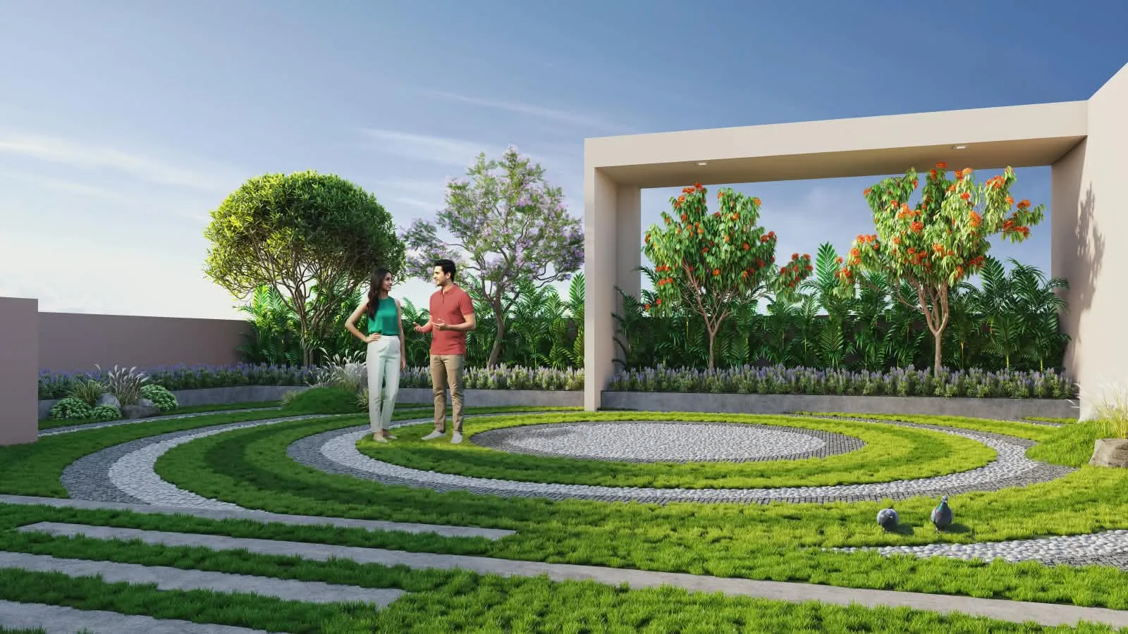 Sai Ananta Scenic Landscape Views